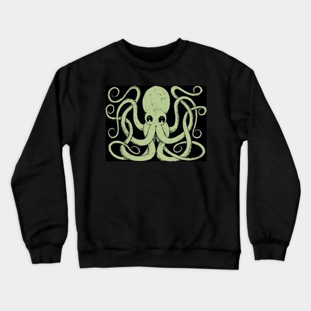 Krake Crewneck Sweatshirt by Krakenart